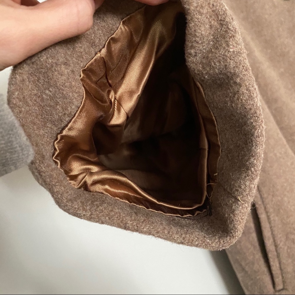 Brown Wool Fully Lined Jacket - image 4